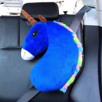 Almohada de hombro para cinturón de seguridad de unicornio