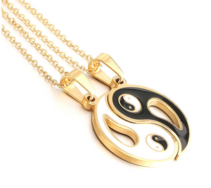Yin Yang Friendship Couples Necklaces