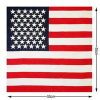 Écharpe pour animaux de compagnie en coton drapeau américain