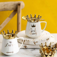 Crown Lid Mugs for your Queen

