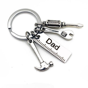 Dad Papa Grandpa Tools Keychains