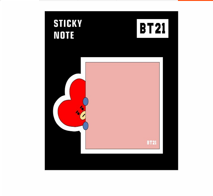 BTS Cartoon Sticky Notes