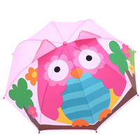 Paraguas infantil de dibujos animados en 3D
