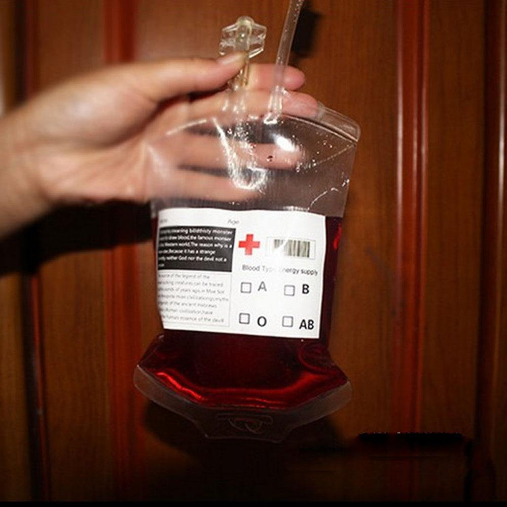 Pochette à boisson pour sac de sang d'Halloween (10 pièces)