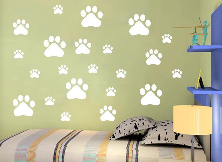 Paw Print Wall Decals
