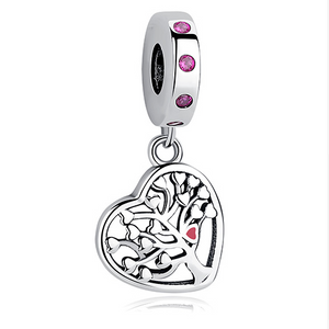 Clover Tree of Life Bead Hanging Charms
