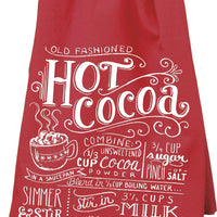 Old Fashioned Hot Cocoa - Kitchen Towel