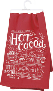 Old Fashioned Hot Cocoa - Kitchen Towel