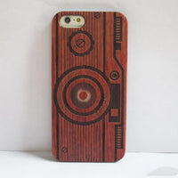 Fundas de madera grabadas para iPhone