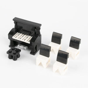 Conjuntos de bloques de construcción de recital de piano