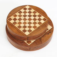 Rosewood Magnetic Chess Set