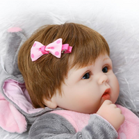 Realistic Brown-Eyed Baby Doll