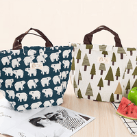 Canvas Thermal Lunch Bags