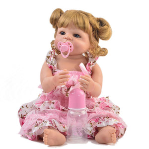 Realistic Blue-Eyed Baby Doll