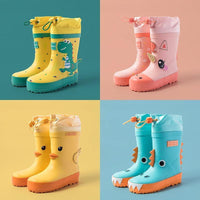 Cartoon Animal 3D Rain Boots (Child)
