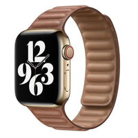 Bracelets Apple Watch magnétiques en cuir