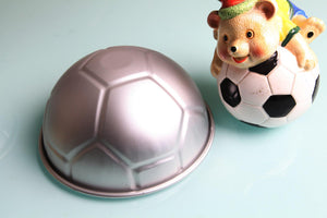 Molde para cupcakes de balón de fútbol (fútbol)