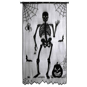 Halloween Pattern Sheer Curtain