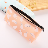 Cat Pattern Silicone Pencil Cases