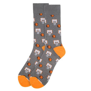 Basketball Novelty Socks (Mens)