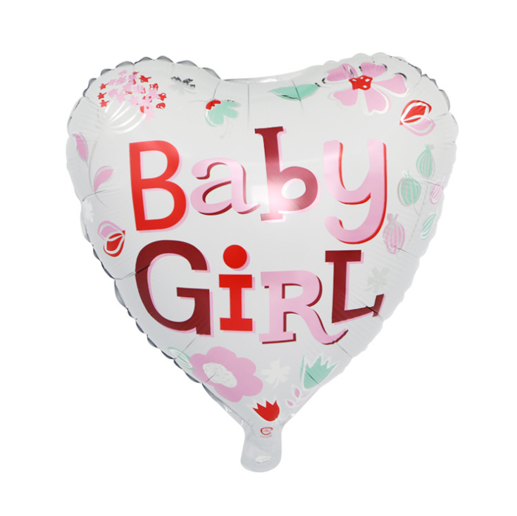 Baby Shower First Birthday Foil Balloons (10 Pcs)