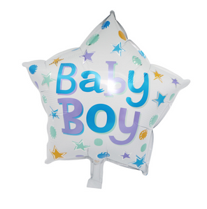 Baby Shower First Birthday Foil Balloons (10 Pcs)