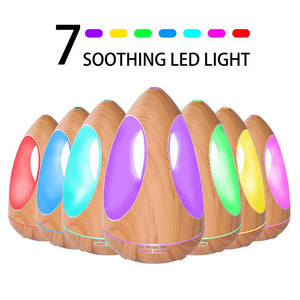 Diffuseur LED coloré à brume fraîche