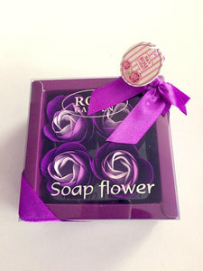 Rose Soap Flowers Gift Box