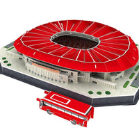 Modelo de rompecabezas 3D de campo de fútbol (fútbol)