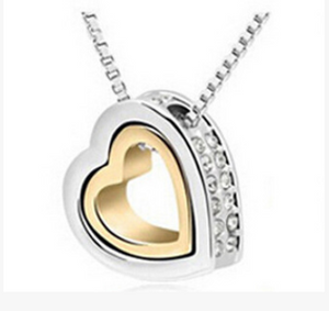Nested Heart Necklace
