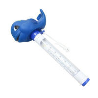 Cartoon whale swimming pool water thermometer