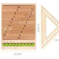 Educational Wooden Math Puzzle