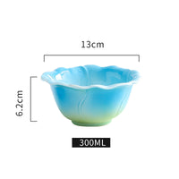 Rose Ceramic Coffee Mark Water Cup Dish Plate Pot Set
