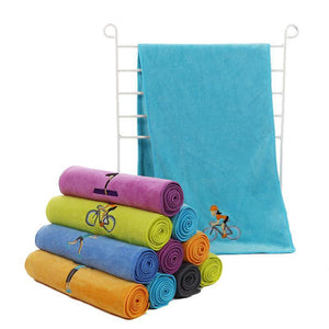 Microfiber Embroidered Sports Towel