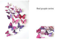 Stickers muraux papillon 3D
