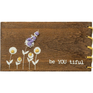 be YOU tiful - Stitched Block Magnet