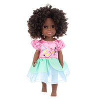Muñeca realista afroamericana
