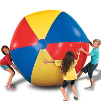 Ballon de football ou de plage gonflable surdimensionné
