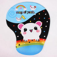Cute Mouse Pads w/ Wrist Support
