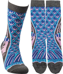 Secretly A Mermaid - Socks