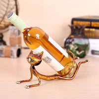 Yoga Cat Wine Bottle Holder