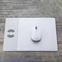 Wireless Charger Aluminum Mouse Pad
