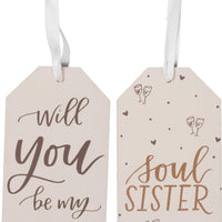 Will You Be My Bridesmaid? - Bottle Tag