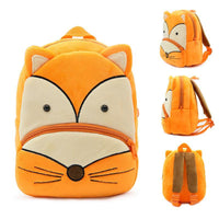 Cartoon Animal Plush 3D Backpacks
