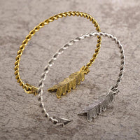 Arrow Cuff Bangle Bracelet