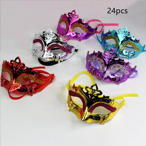 Masques de mascarade de danse des papillons