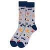 Chaussettes fantaisie de camping (hommes)