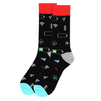 Smart Phone Icon Socks (Mens)