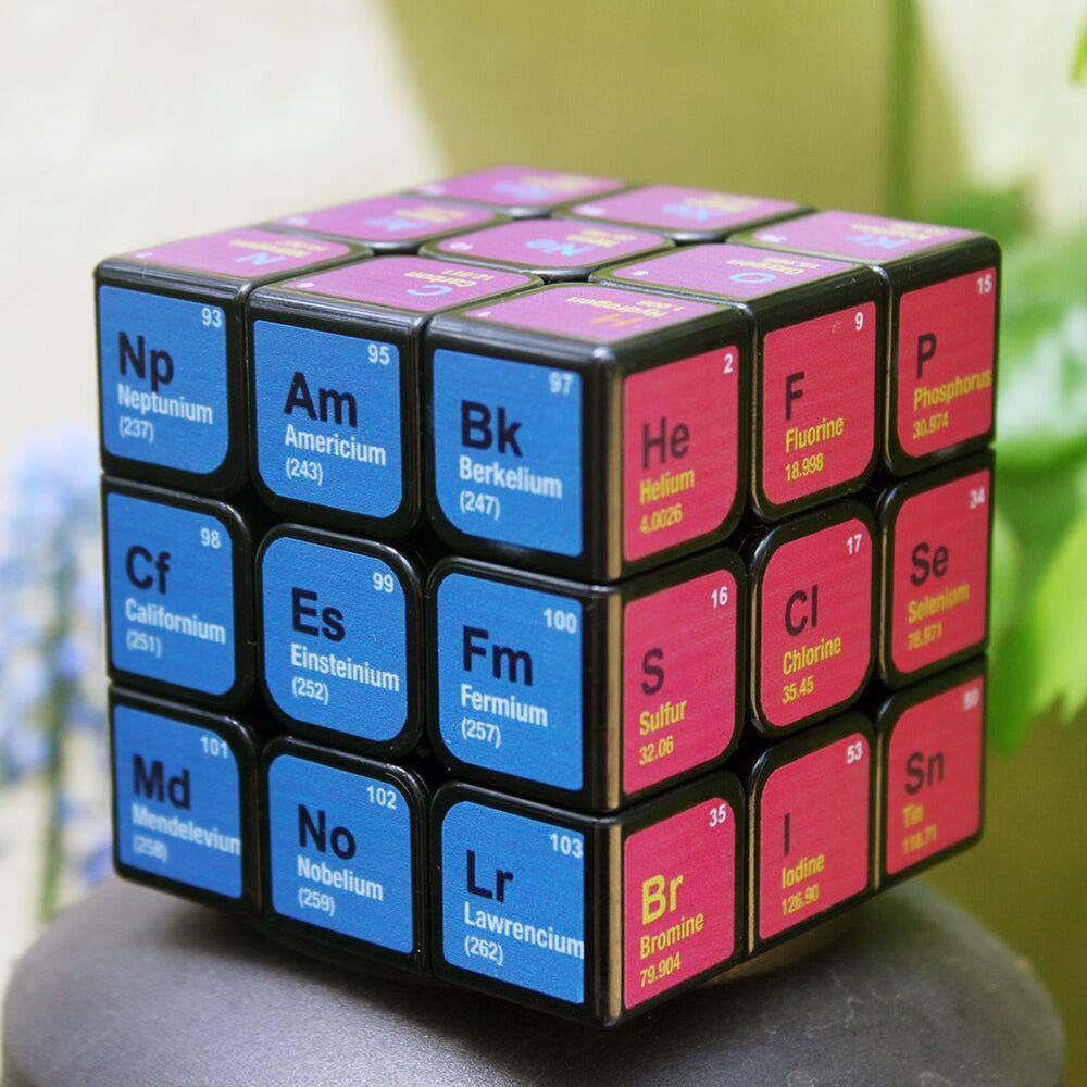 Chemical Periodic Table Rubik's Cube