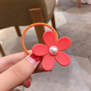 Flower Hair Clips and Ties